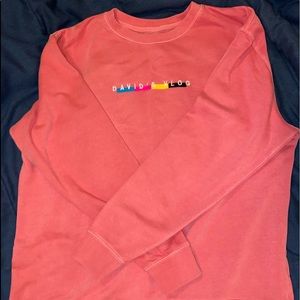 david’s vlog sweatshirt / david dobrik merch